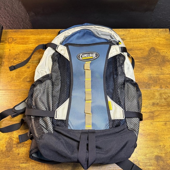 Camelbak Peak Bagger Hiking Backpack Blue Grey Black Multi Compartment Bag - Picture 1 of 7